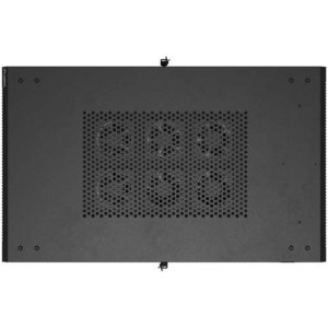 Lanberg FF01-6027-23B 27U, Stand alone, 600 x 1000, Mesh door, Negru