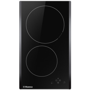 Hansa BHI38377, Inductie, 2 zone de gatit, Booster, 30 cm, Negru
