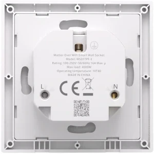 Sonoff Priza Smart WS01TPF-E, Tip F, Wi-Fi, Control vocal