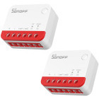 Sonoff Comutator Smart MINI-ZBRBS, ZigBee, Control vocal, 2 buc