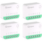Sonoff Comutator Smart MINIR4M, Wi-Fi, Control vocal, Matter, 4 buc