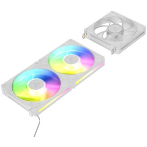 ARCTIC AC BioniX P14 A-RGB 140mm White Three Fan Pack