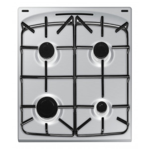 Hansa FCGX5202092, Gaz, 4 arzatoare, Aprindere electrica, Sistem de siguranta, Grill, Clasa A, 50 cm, Inox