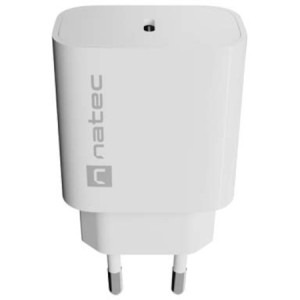 Natec Ribera, 1x USB-C, 20 W, White