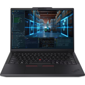 Lenovo 14'' ThinkPad P14s Gen 7, WUXGA IPS, Procesor AMD Ryzen™ AI 7 PRO 450 (16M Cache, up to 5.10 GHz), 32GB DDR5, 1TB SSD, AMD Radeon 860M, Win 11 Pro, Black