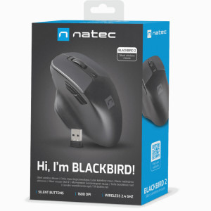 Natec Blackbird 2 Wireless Black