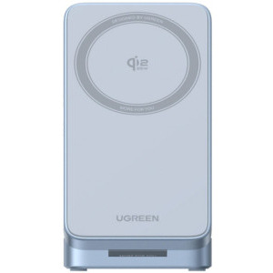 Ugreen MagFlow 3-in-1 Qi2, 25W, Blue