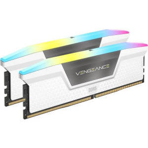 Corsair VENGEANCE RGB 32GB DDR5 6000MHz CL38 Dual Channel Kit White