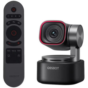 OBSBOT Tiny 3 Black cu telecomanda