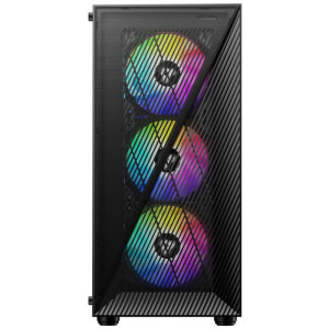 Gaming ZMEU Essential Plus, AMD Ryzen 5 PRO 8600G 4.3GHz, 8GB DDR5, 500GB SSD, Radeon 760M with Ryzen AI, Iluminare RGB