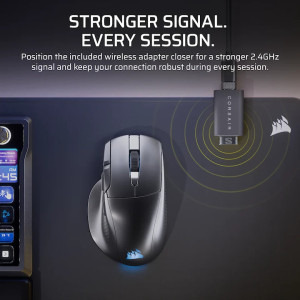 Corsair Nightsword v2 Wireless SD Stream Deck Black