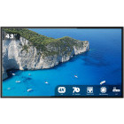 Tabla interactiva EVOBOARD UP 43″ cu touch 4K UHD, 20/40 puncte atingere, fara sistem operare