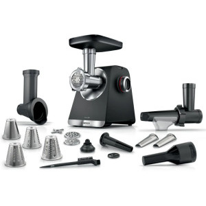 Masina de tocat Bosch MFWS660B, 2100W, 3.5kg/min, Negru