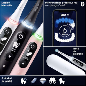 Oral-B Periuta de dinti electrica iO6 Negru + Trusa de calatorie