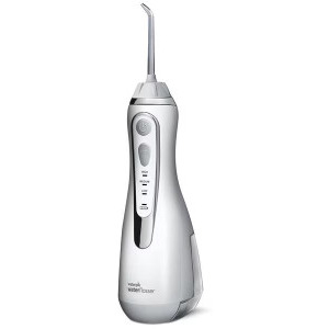 WATERPIK Irigator oral portabil WP-580, 3 trepte presiune, 4 rezerve, Alb