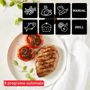 Tefal Friteuza cu aer cald Dual Easy Fry & Grill EY905B10, 2700W, 5.2 L + 3.1L