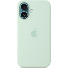 Apple Protectie pentru spate, material silicon pentru iPhone 16 Aquamarine (SEASONAL)