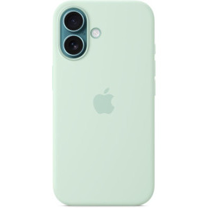 Apple Protectie pentru spate, material silicon pentru iPhone 16 Plus - Aquamarine (SEASONAL)
