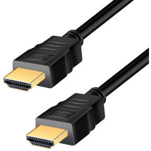 Cablu video Logilink CH0100 HDMI Male - HDMI Male, v2.0, 1 m, Negru