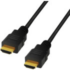 Cablu video Logilink CH0077 HDMI Male - HDMI Male, v2.1, 1 m, Negru