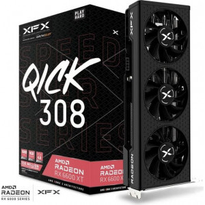 XFX Radeon RX 6600 XT Speedster QICK 308 Black Gaming 8GB GDDR6 128-bit
