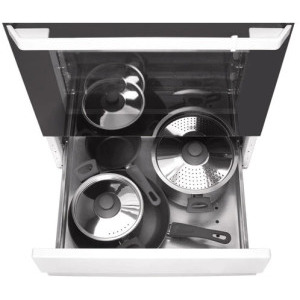 Hansa FCMW582109, 4 arzatoare, Mixt, Aprindere electrica, Grill, Clasa A, 50 cm, Alb