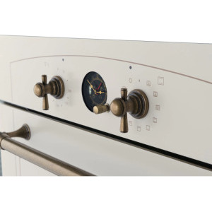 Hansa BOEW68120090, Electric, 66 L, Grill, Rotisor, EasyClean, CoolDoor, Clasa A, Crem