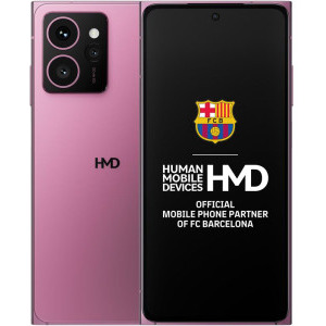 Smartphone HMD Skyline, 256GB, 12GB RAM, Dual SIM, 5G, 4-Camere, Neon Pink