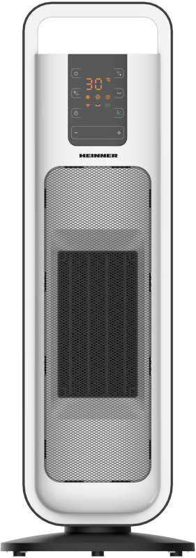 Heinner Radiator ceramic HCH-L2000WH, 2000 W, 2 trepte, Alb/Negru