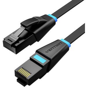 Vention CAT6 Patch Cable UTP 8 m Flat Black