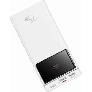 Baseus Star-Lord 30000 mAh, 2x USB, 1x USB-C, 22.5W, White