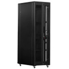 Eco series A38047-MD.9004 47U, Stand alone, 800 x 1000, Metal door, Negru