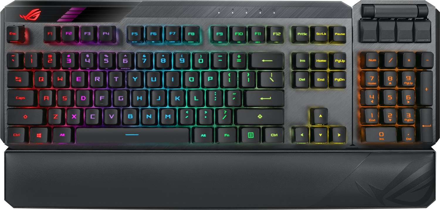 Tastatura Gaming ASUS ROG Claymore II PBT RX Red Mecanica