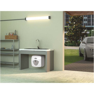 Ariston electric Andris RS 15U EU, 15 L, 1200 W, Led iluminat, Montare sub chiuveta, Reglaj extern de temperatura