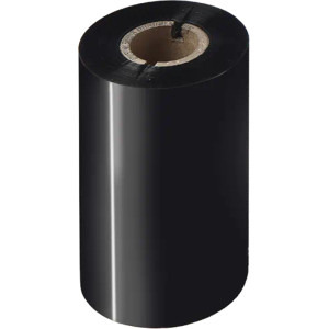 Consumabil Brother Ribbon BWS-1D300-110, Standard Wax, Black, 110 mm x 300 m, 12 bucati