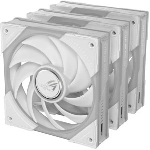ASUS ROG EURUX GR120 Reverse ARGB 120mm White Three Fan Pack