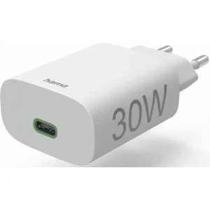 Hama 1x USB-C, Quick Charge 30 W,  White