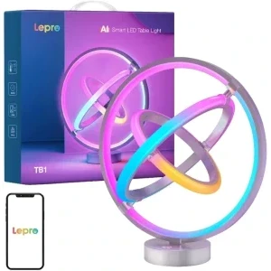 Lepro Lampa LED de birou RGB Smart TB1, Wi-Fi, Bluetooth
