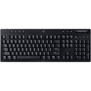 Razer BlackWidow V4 Low-Profile HyperSpeed Wireless Yellow Linear Mechanical RGB Black