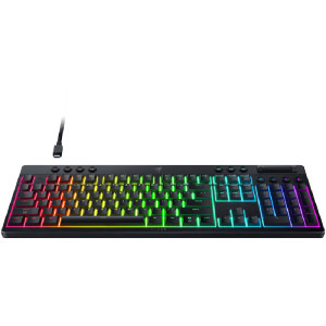 Razer BlackWidow V4 Low-Profile HyperSpeed Wireless Yellow Linear Mechanical RGB Black