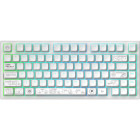 Tastatura Gaming Dark Project ALU81A Terra Nova R2 RGB White g3ms Moonstone Pre-lubed Switch Mecanica
