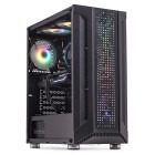PC Gaming ZMEU Elite NO RAM Edition (fara memorie RAM DDR4), Intel i5-12400F 2.5GHz, 1TB SSD, RTX 5060 8GB GDDR7, Iluminare RGB
