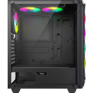 Spacer Quartz ARGB Black 3 Fans