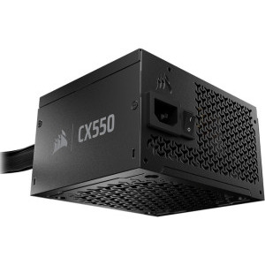 Corsair CX550, Cybenetics Silver, 550W, Black