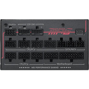 MSI MPG Ai1300TS PCIE5, 80+ Titanium, 1300W