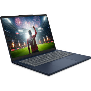 Lenovo 14'' IdeaPad Slim 3 14IWC11, WUXGA OLED, Procesor Intel® Core™ 5 320 (6M Cache, up to 4.60 GHz), 16GB DDR5, 512GB SSD, Intel Graphics, No OS, Cosmic Blue