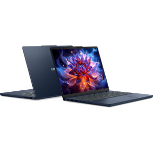 Lenovo 14'' IdeaPad Slim 3 14IWC11, WUXGA OLED, Procesor Intel® Core™ 5 320 (6M Cache, up to 4.60 GHz), 16GB DDR5, 512GB SSD, Intel Graphics, No OS, Cosmic Blue