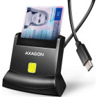 Cititor carduri AXAGON Cititor electronic carti de identitate CRE-SM4NC, USB-C