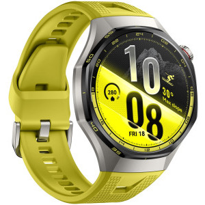 Huawei Watch GT 7 Pro, 46mm Titanium Alloy curea Yellow Fluoroelastomer