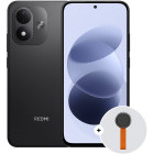 Smartphone Xiaomi Redmi Note 17, 128GB, 4GB RAM, Dual SIM, 4G, Black + Woven Strap Ring Stand